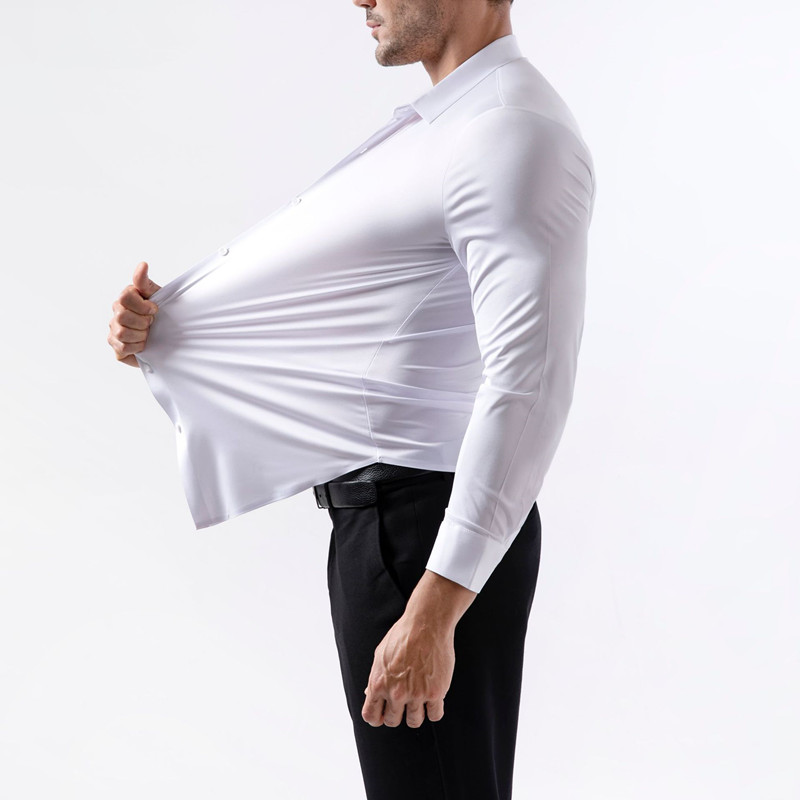 Men Formal Wear 2025 - プレミアムメンズウルトラストレッチシャツ - 高品質ビジネスフォーマル長袖シャツ、社交・カジュアルウェア、2025年春