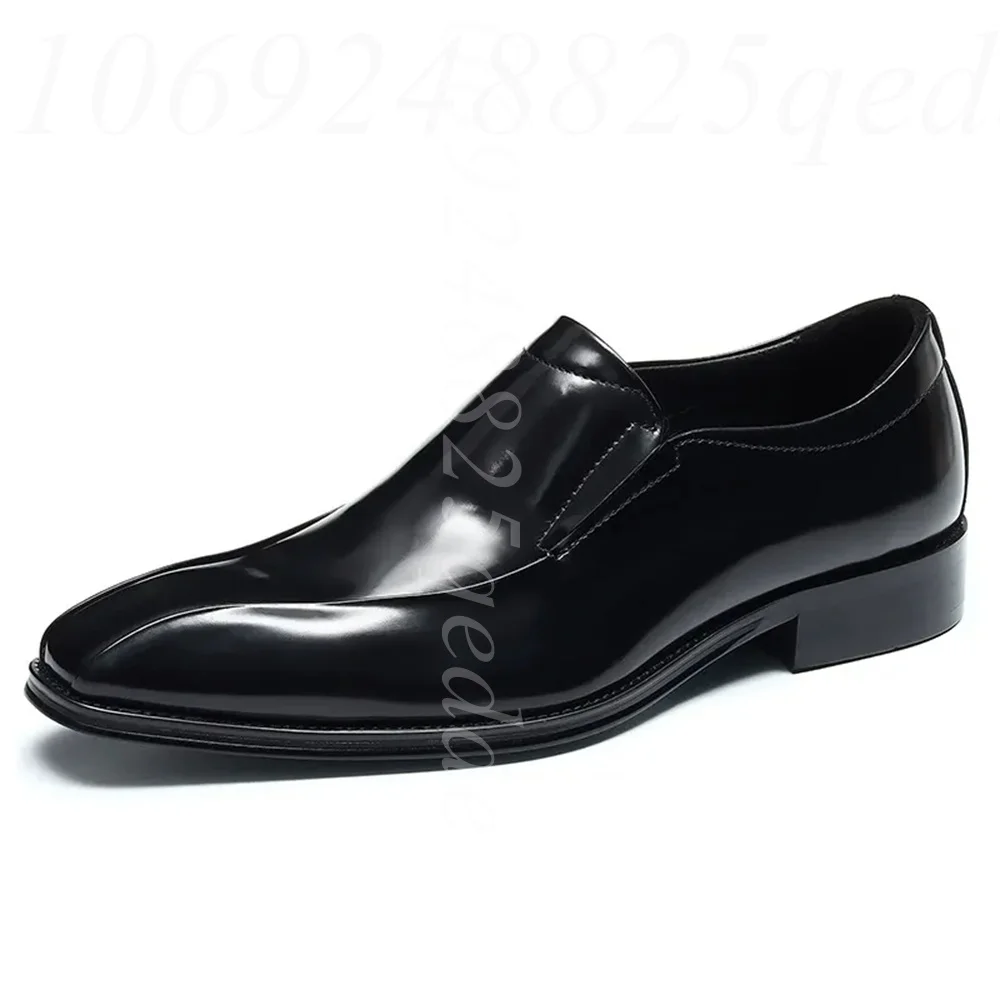 Formal Men Daily Wear Footwear - メンズハンドメイドヴィンテージレースアップオックスフォードシューズ、レトロビジネスカジュアルドレスシューズ、結婚式や普段使いに最適な快適なフォーマルシューズ