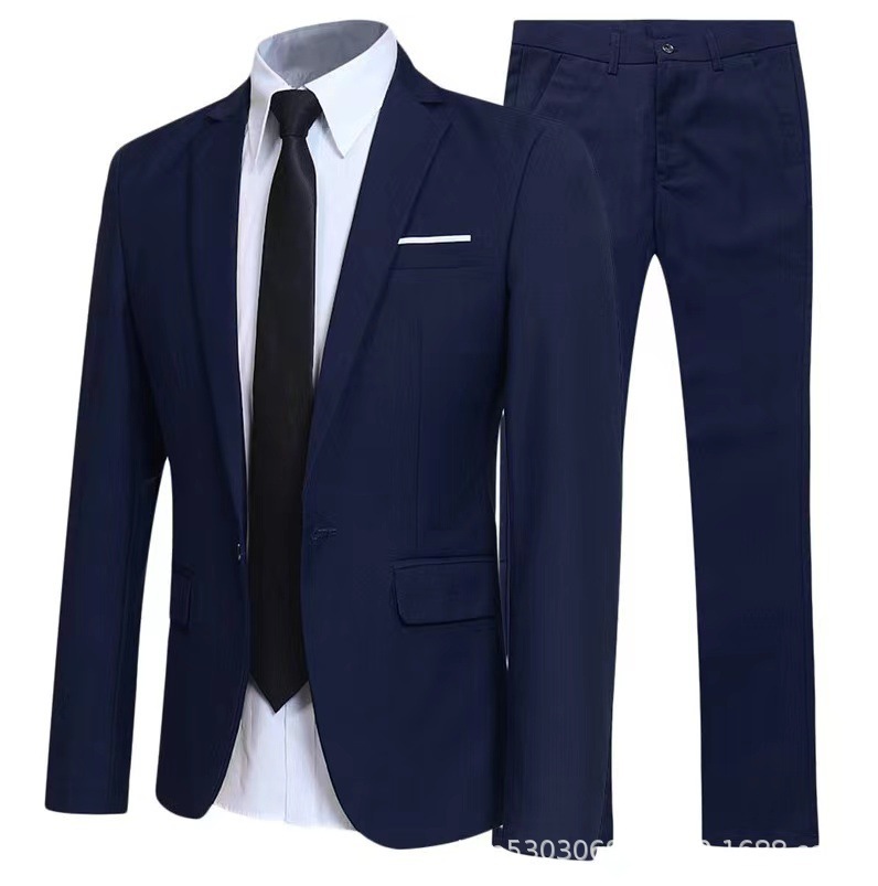 Men'S Gothic Formal Wear - メンズスーツセット ビジネスカジュアルブレザー 新郎介添人 ウェディングタキシード ツーピース フォーマルオフィスウェア