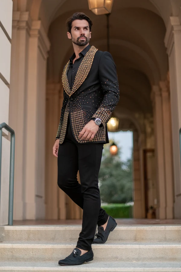 Men Formal Wear Wedding - 高級スリムフィットメンズ2ピーススーツ高品質ワンボタンウェディングタキシードフォーマルパーティーブレザービジネスカスタムメイド男性用ウェア