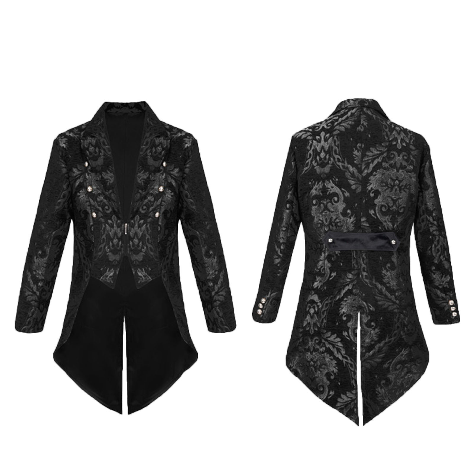 中世メンズテールコート スチームパンク ヴィンテージスーツ  - Men'S Gothic Formal Wear のレビューと価格
