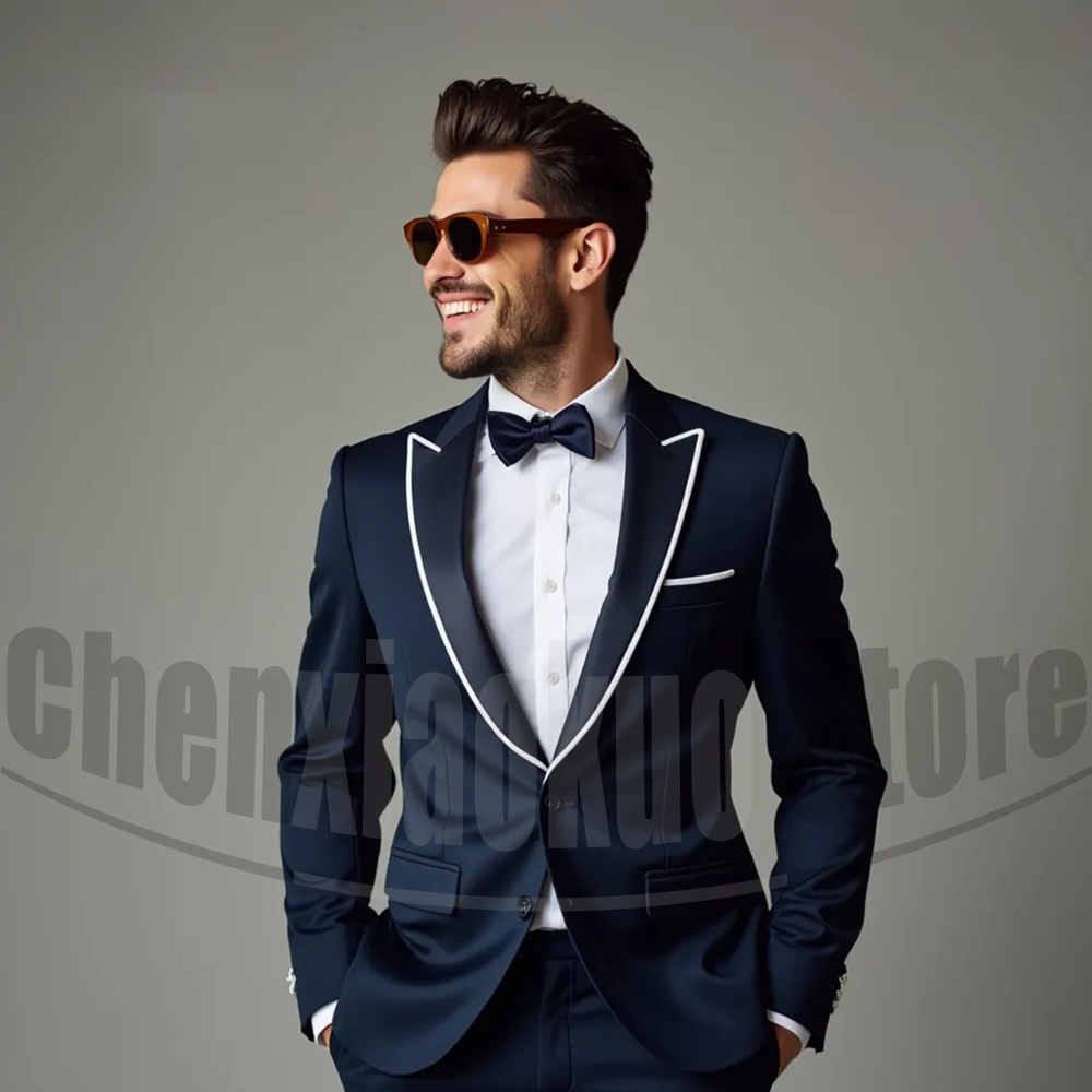 男性スーツファッションピークドラペルシングルブレスト着用シッ - Men Formal Wear 2025 のレビューと価格