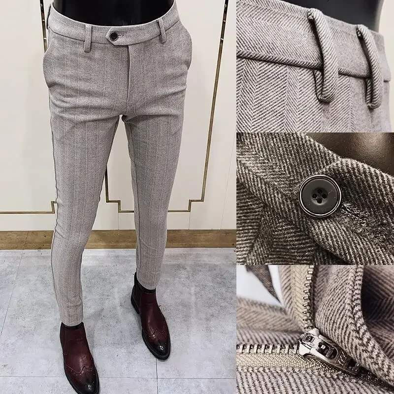 男性用の厚手の袖付きウールジャンプスーツ,ビジネス用のストラ - Men Formal Wear Shop のレビューと価格