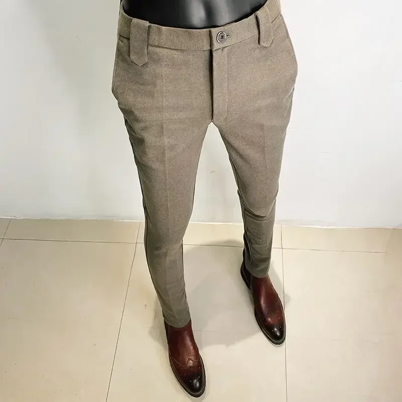 男性用の厚手の袖付きウールジャンプスーツ,ビジネス用のストラ - Men Formal Wear Shop のレビューと価格