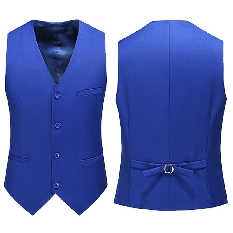 19 色メンズベスト無地ファッションカジュアルスーツベスト男 - Formal Vest Waistcoat のレビューと価格