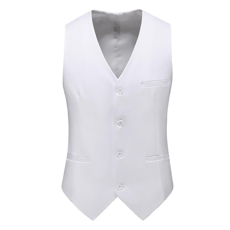 19 色メンズベスト無地ファッションカジュアルスーツベスト男 - Formal Vest Waistcoat のレビューと価格