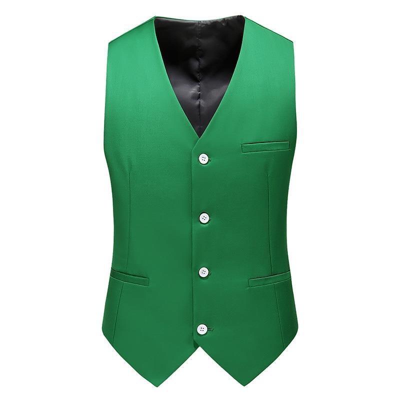 19 色メンズベスト無地ファッションカジュアルスーツベスト男 - Formal Vest Waistcoat のレビューと価格