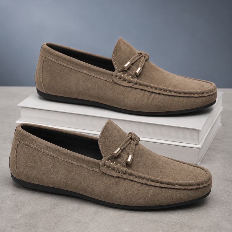 シンプルなメンズビジネスシューズ、フォーマルレザーシューズ、 - Formal Men Daily Wear Footwear のレビューと価格