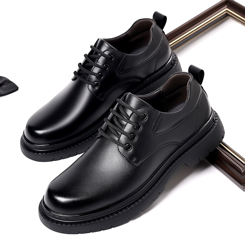 デザイナーファッションカジュアル快適メンズレザードレスシュー - Formal Men Daily Wear Footwear のレビューと価格