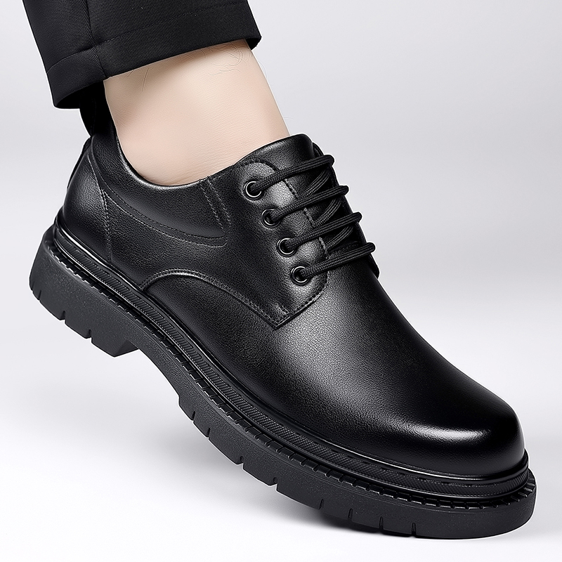 デザイナーファッションカジュアル快適メンズレザードレスシュー - Formal Men Daily Wear Footwear のレビューと価格