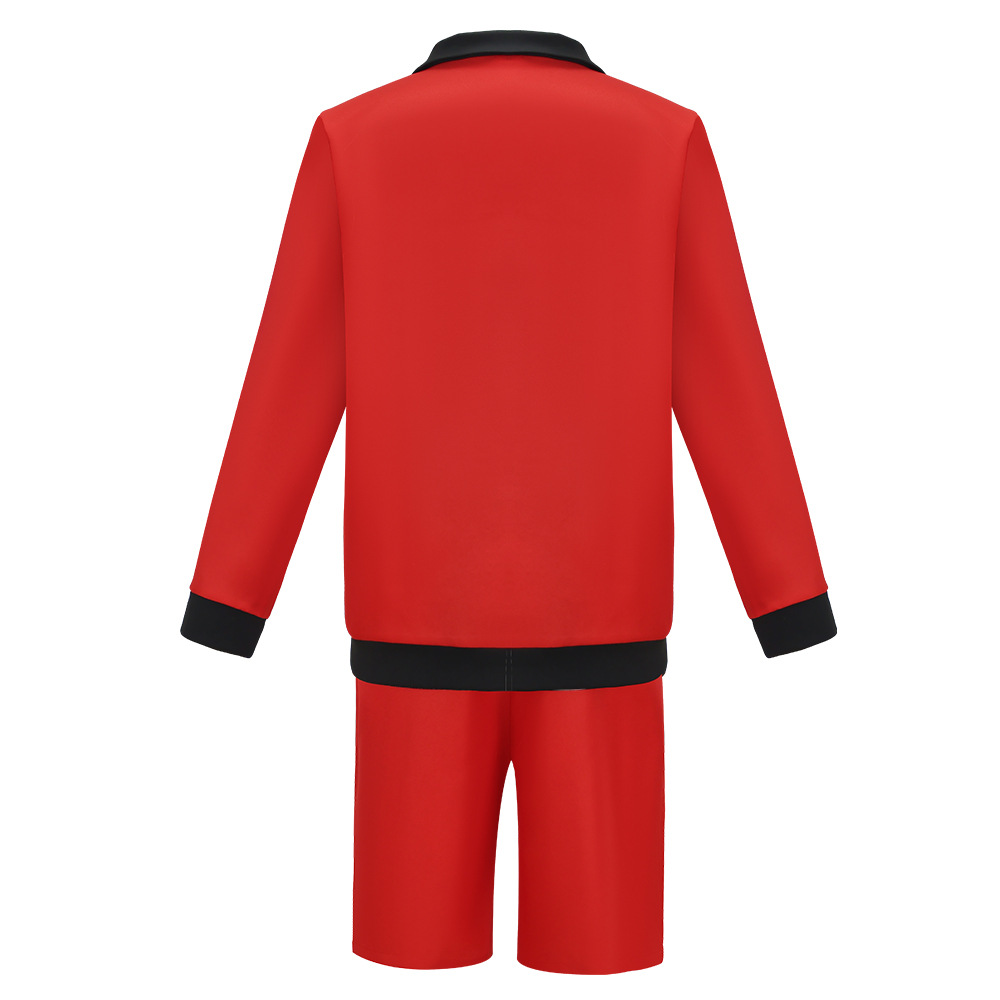 ベイウォッチキャラクター赤い水着ジャケットショーツスーツビー - Men'S Formal Beach Wear のレビューと価格