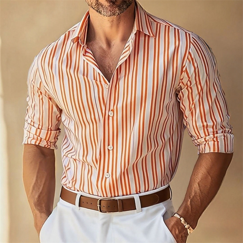 10色展開 メンズフォーマル ラペルボタンダウン ストライプ - Men Formal Wear Shop のレビューと価格
