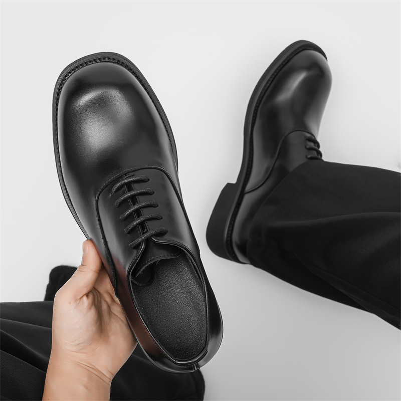 クラシックブランドメンズレザーカジュアルシューズ厚底耐摩耗性 - Men Formal Wear Brands のレビューと価格