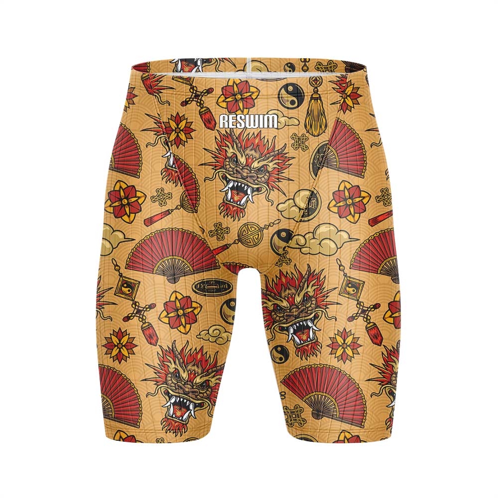 新しいメンズ水泳ジャマー水着ショーツ水泳パンツビーチタイツシ - Men'S Formal Beach Wear のレビューと価格