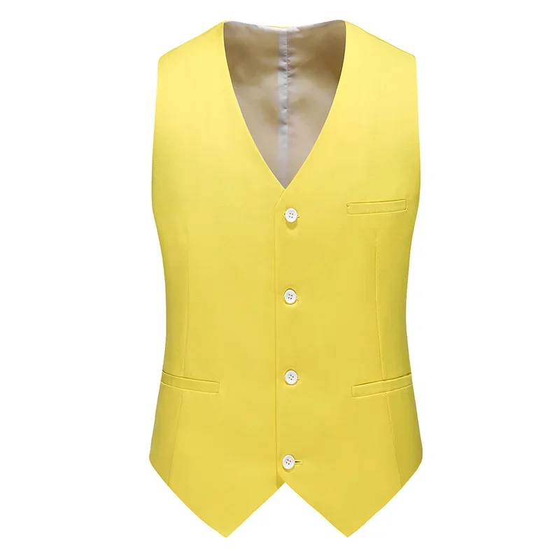 17 色のブティックファッションカジュアル無地スーツベスト男 - Formal Vest Waistcoat のレビューと価格