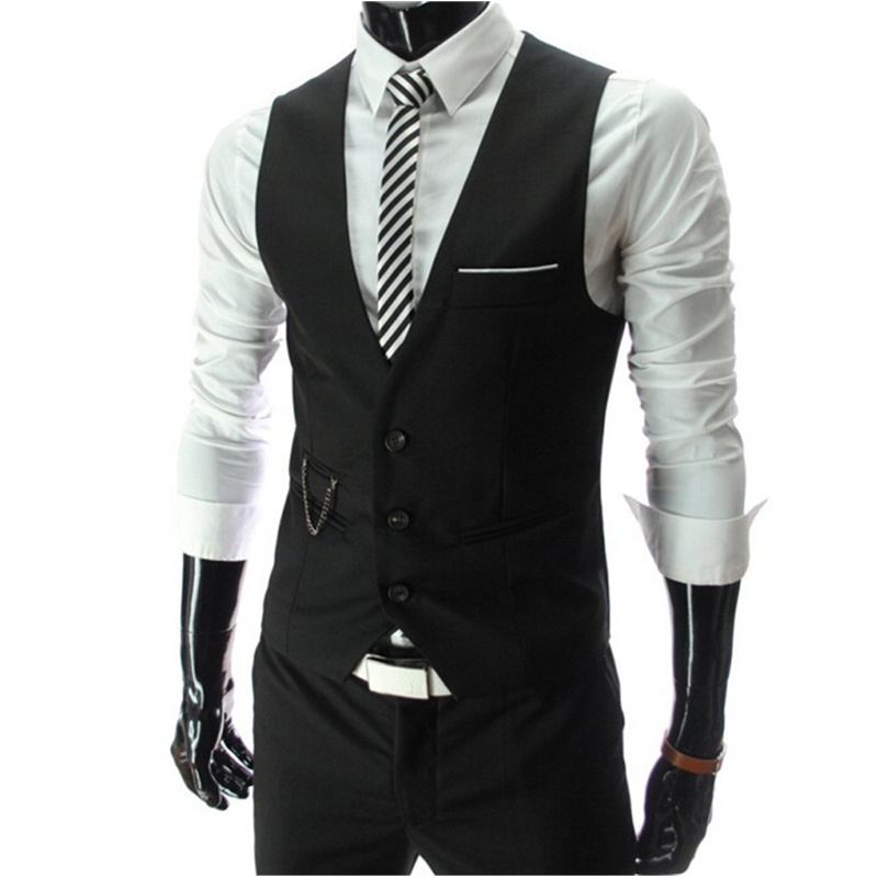 2026年新作グレードレスベストスリムフィットメンズスーツベ - Formal Vest Waistcoat のレビューと価格