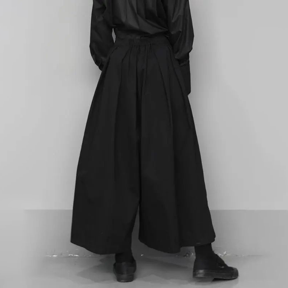 男性用日本のワイドレッグパンツ,ルーズフィット,ゴシック,カ - Men'S Gothic Formal Wear のレビューと価格