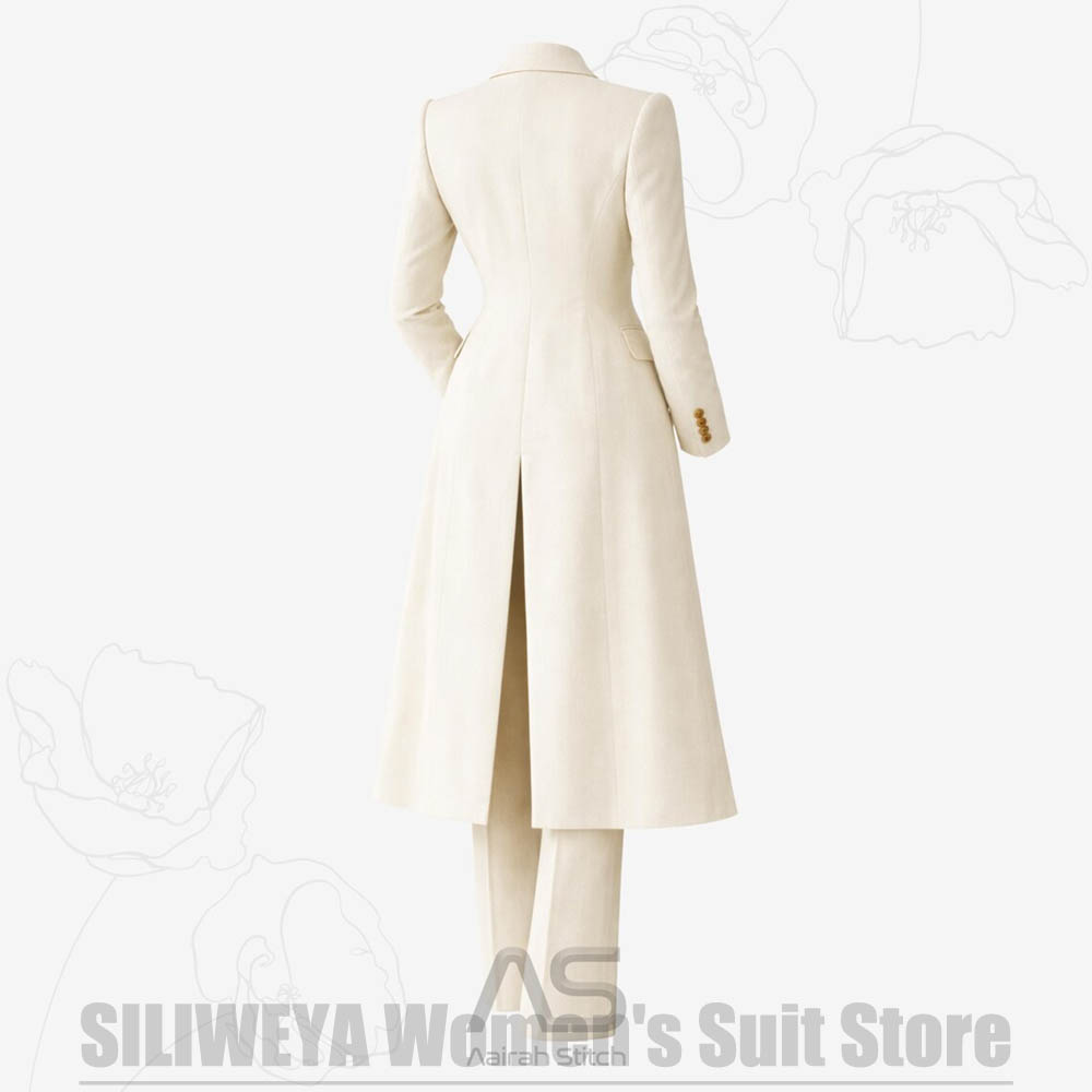 レディーススーツ 3ピース ダブルブレスト ロングコート ベ - Formal Vest Waistcoat のレビューと価格