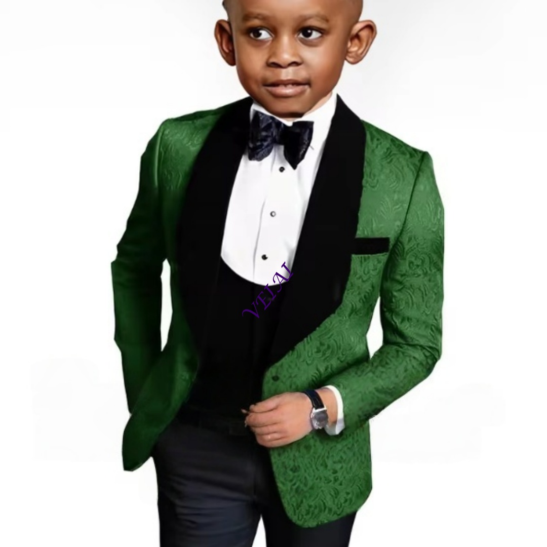 IFashion ボーイズ 花柄スリーピーススーツ ウェディ - Men Formal Wear Clothes のレビューと価格