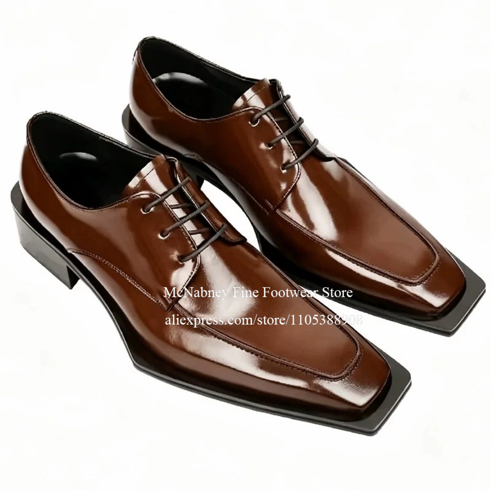 スパイクスタッズレザードレスシューズ、レースアップブラック、 - Men Formal Wear Wedding のレビューと価格