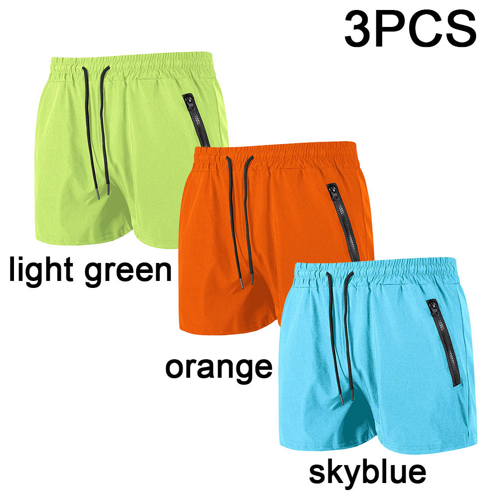 3枚組 ジッパーポケット付きメッシュライナー付きメンズビーチ - Men'S Formal Beach Wear のレビューと価格