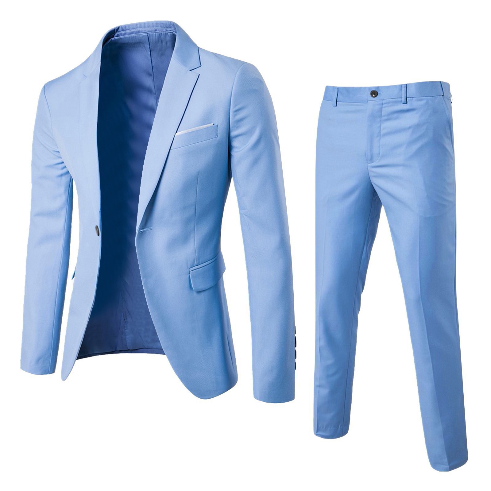 メンズスーツセット ツーピース ビジネスフォーマルウェア 韓 - Men'S Gothic Formal Wear のレビューと価格