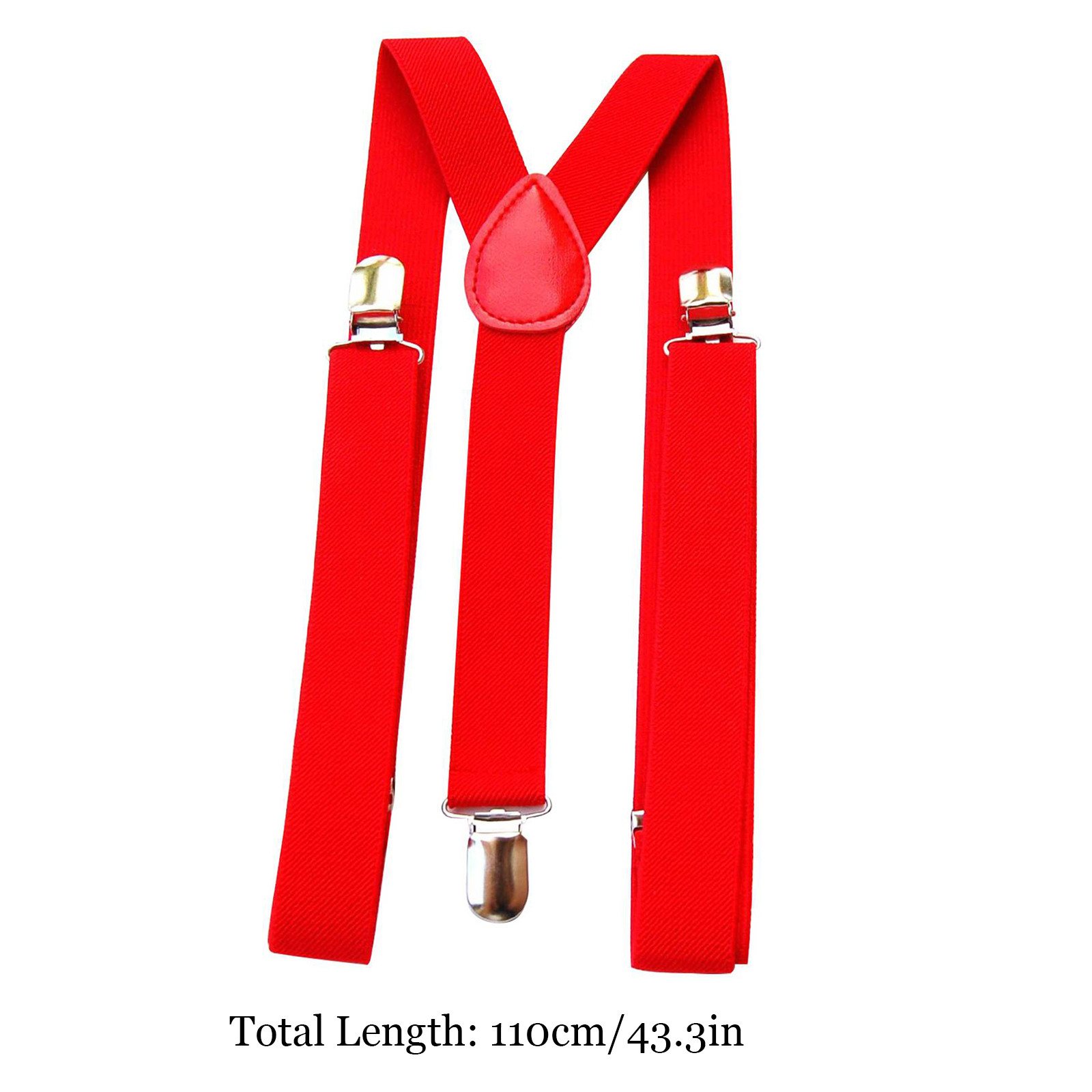 赤い調節可能なサスペンダー男性蝶ネクタイセットフォーマルウェ - Men'S Formal Wear With Suspenders のレビューと価格