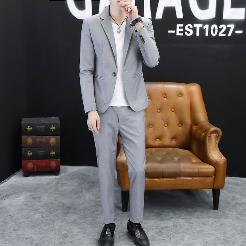 2025年メンズスタイリッシュでクールな韓国風フィットジャケ - Men Formal Wear Shop のレビューと価格