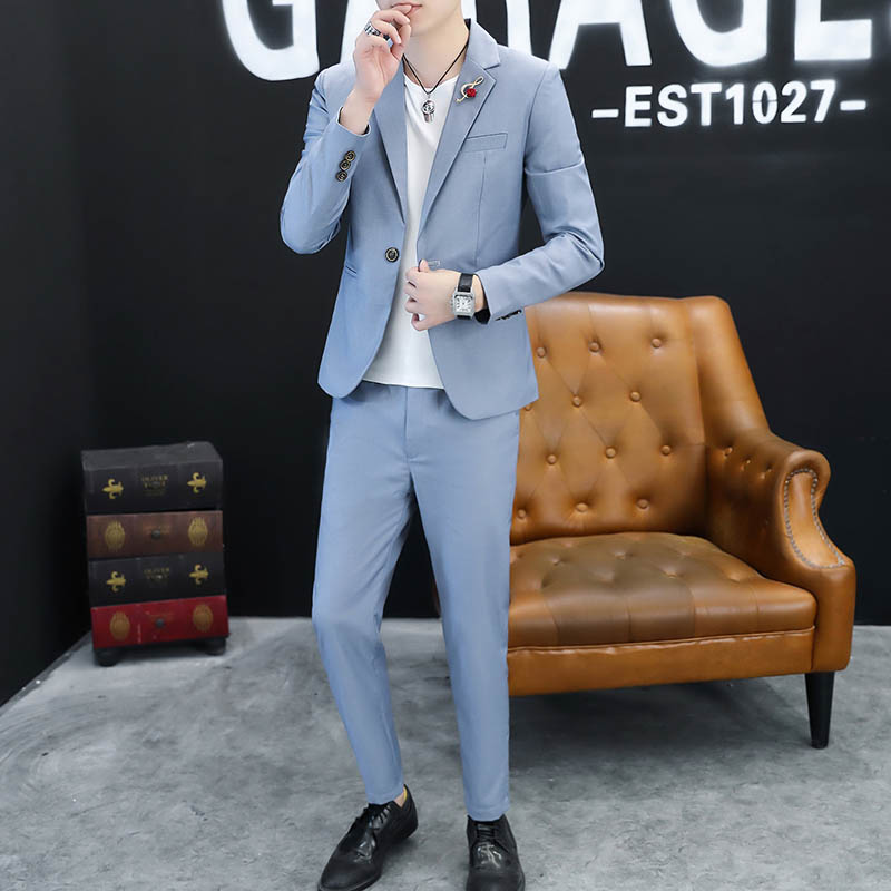 2025年メンズスタイリッシュでクールな韓国風フィットジャケ - Men Formal Wear Shop のレビューと価格