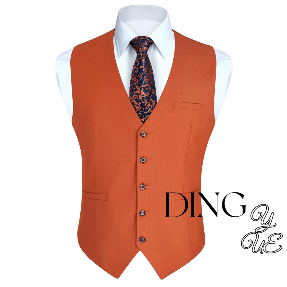 メンズフォーマルビジネススーツベスト、タキシード用3ポケット - Formal Vest Waistcoat のレビューと価格