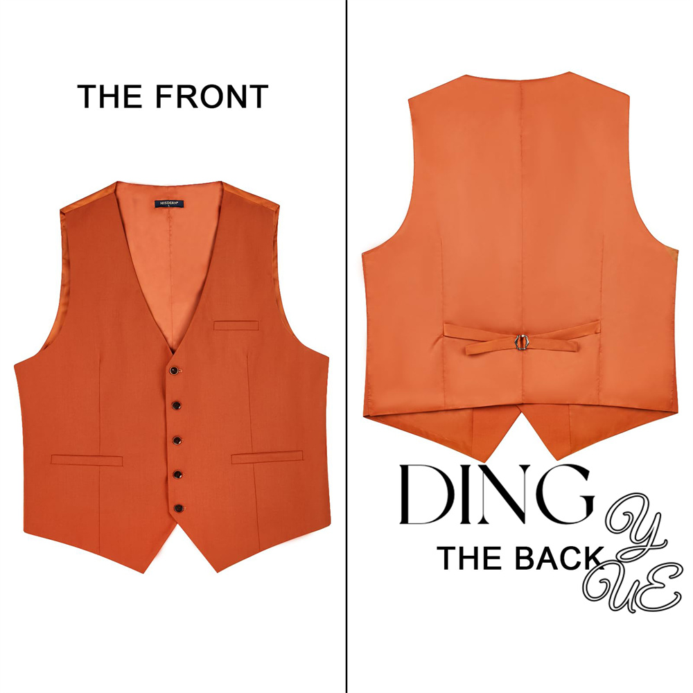 メンズフォーマルビジネススーツベスト、タキシード用3ポケット - Formal Vest Waistcoat のレビューと価格