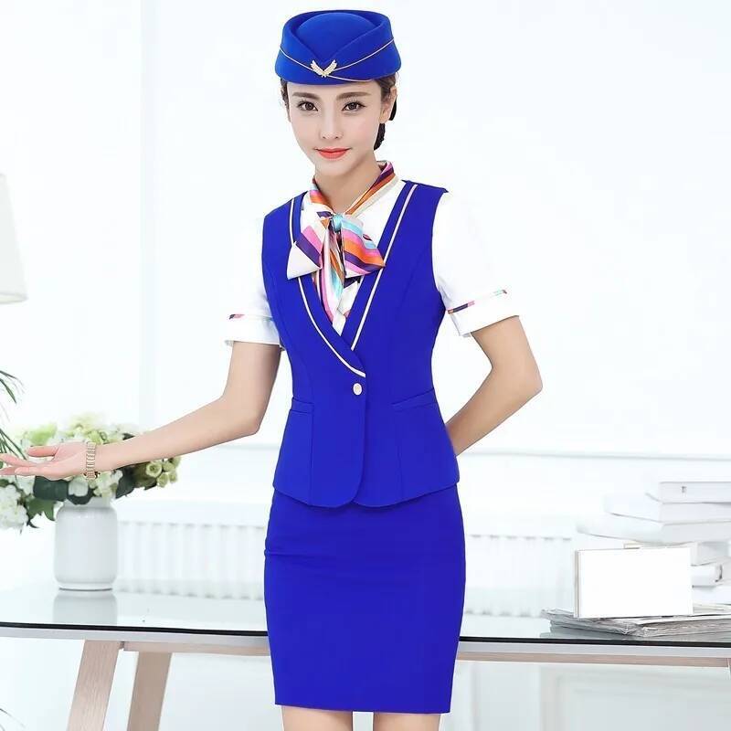 フォーマルな女性用ビジネススーツ、トップスとスカート付き、レ - Formal Vest Waistcoat のレビューと価格
