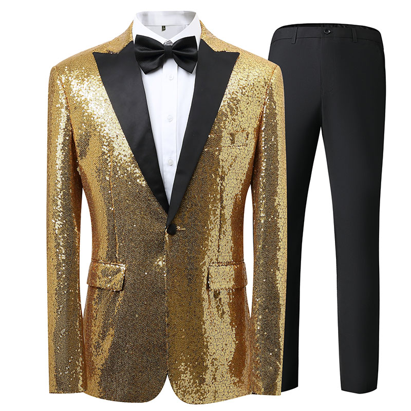 メンズ韓国風スリムフィットスーツセット パフォーマンス、結婚 - Men Formal Wear Shop のレビューと価格