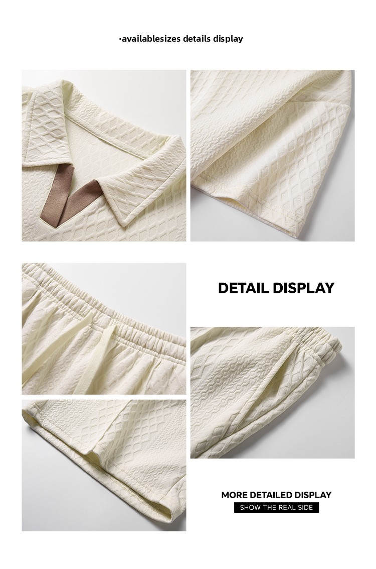 2026年夏100kgメンズスーツ無地ワッフルラペルスリムフ - Men'S Formal Beach Wear のレビューと価格